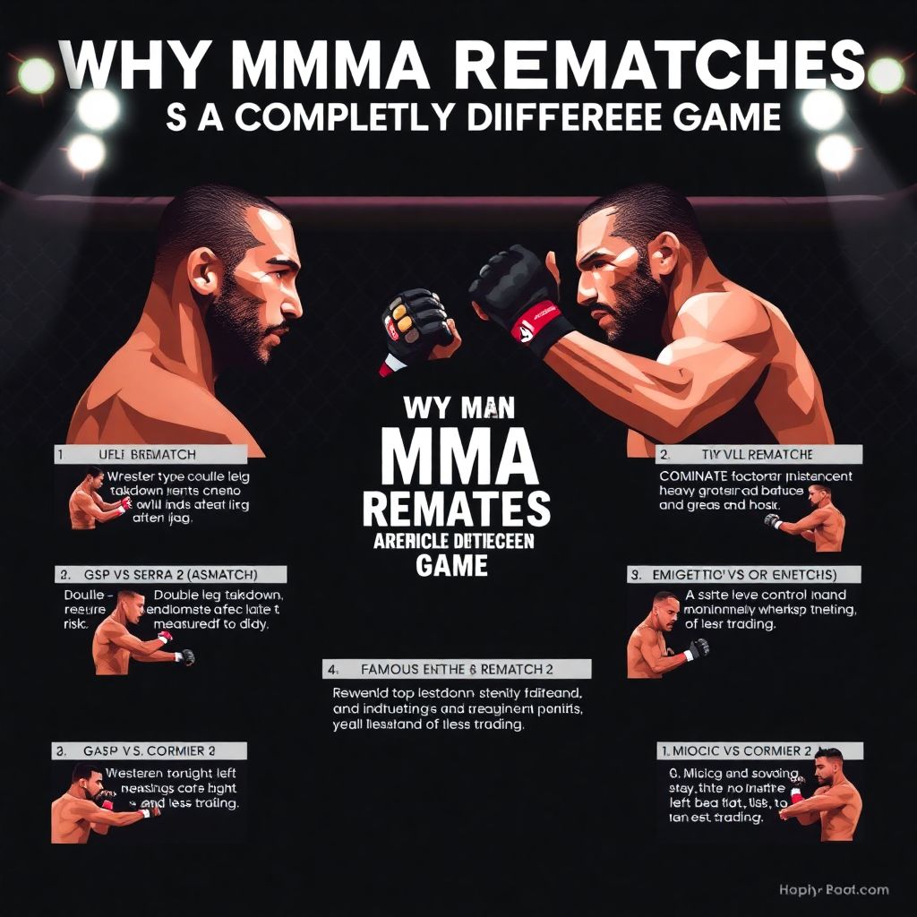 Разбор легендарных реваншей в ММА: что меняли бойцы и тренеры