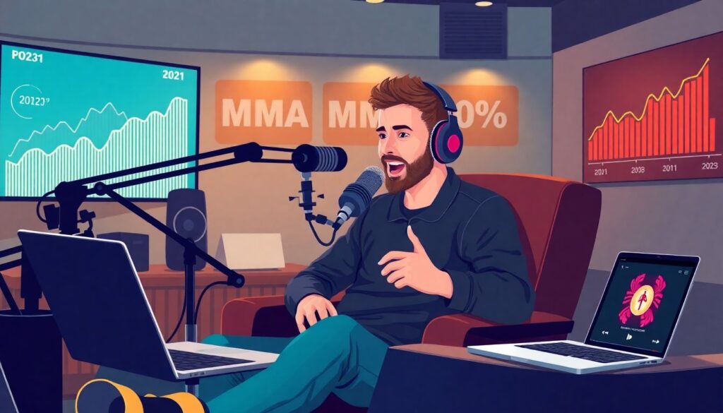 Как подкасты и YouTube-шоу меняют восприятие ММА и формируют новых медиа-звёзд среди бойцов - иллюстрация