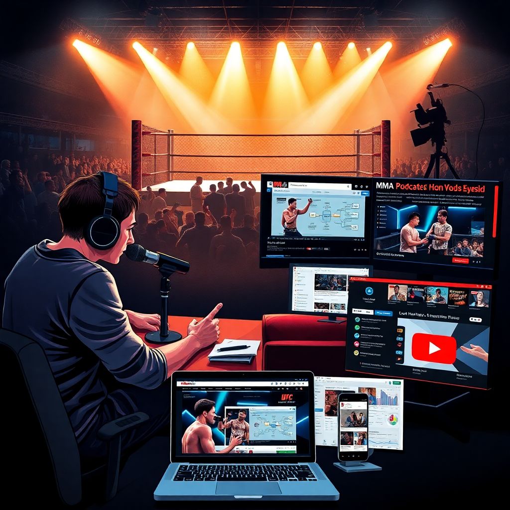 Как подкасты и youtube-шоу меняют ММА и создают новых медиа-звезд