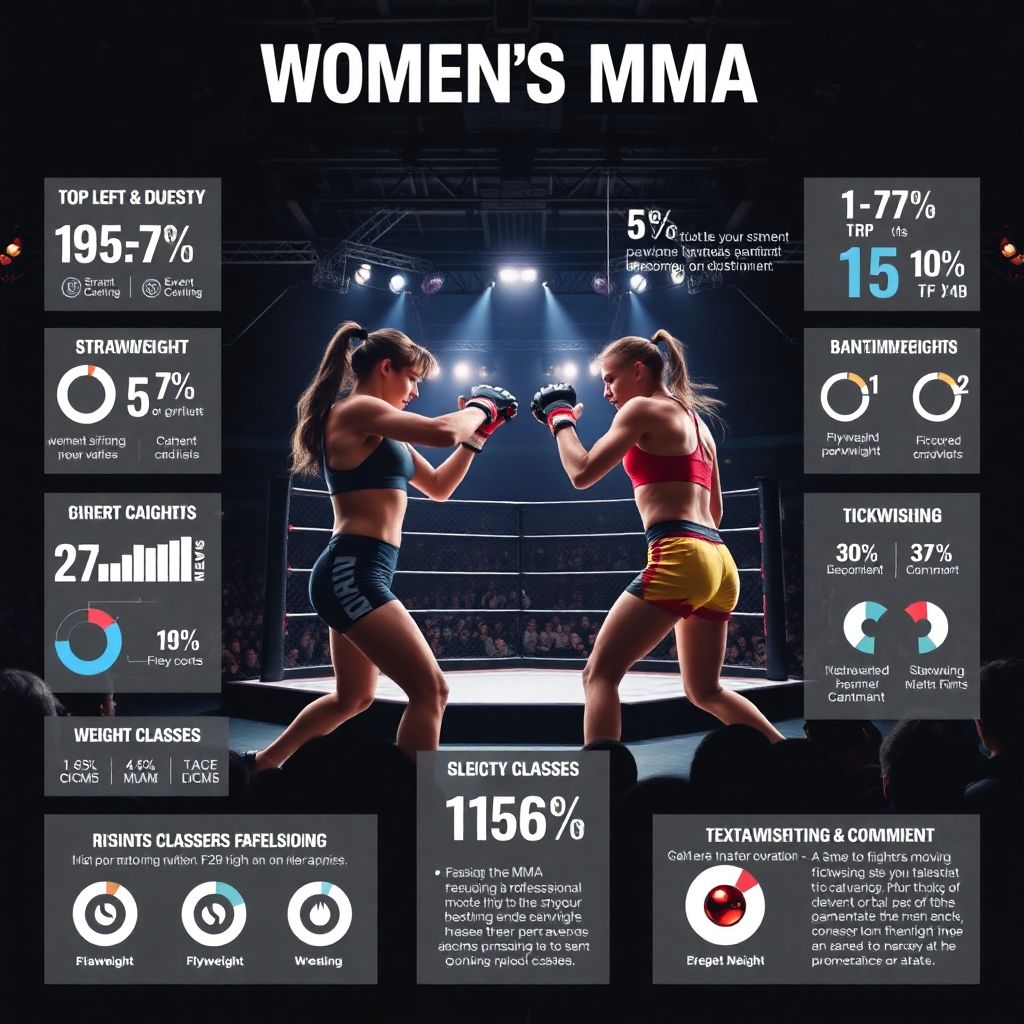 Женское ММА: развитие дивизионов, новые звёзды и влияние медиа на индустрию