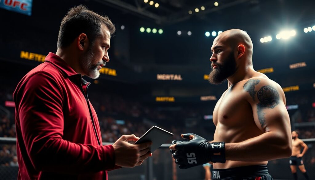 Тактика и геймплан: как лучшие тренеры MMA строят стратегию под конкретного соперника - иллюстрация