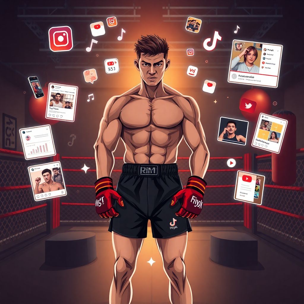 Как социальные сети меняют карьеру бойцов: путь от trash talk к личному бренду