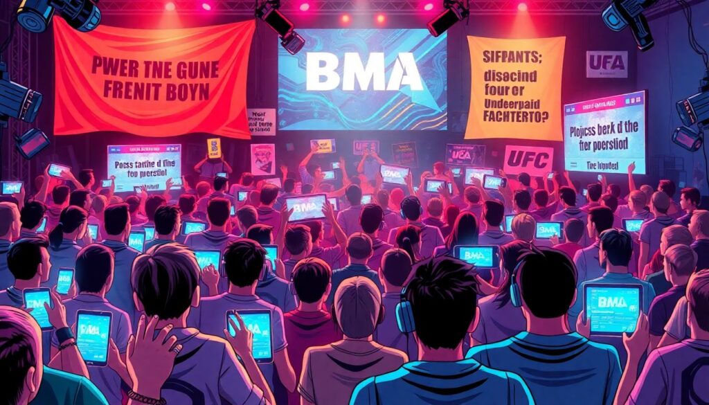 Новые медиа в MMA: как подкасты, YouTube и стримы формируют мнение фанатов и давление на промоушены - иллюстрация