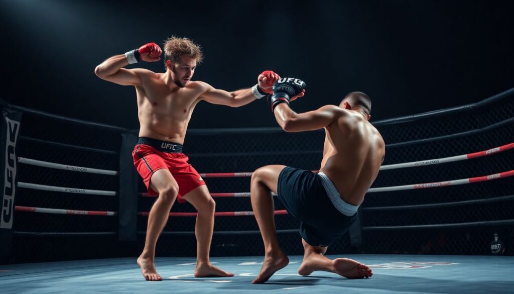 Грепплинг vs ударка: как выстраивается стратегия боя на высшем уровне MMA - иллюстрация